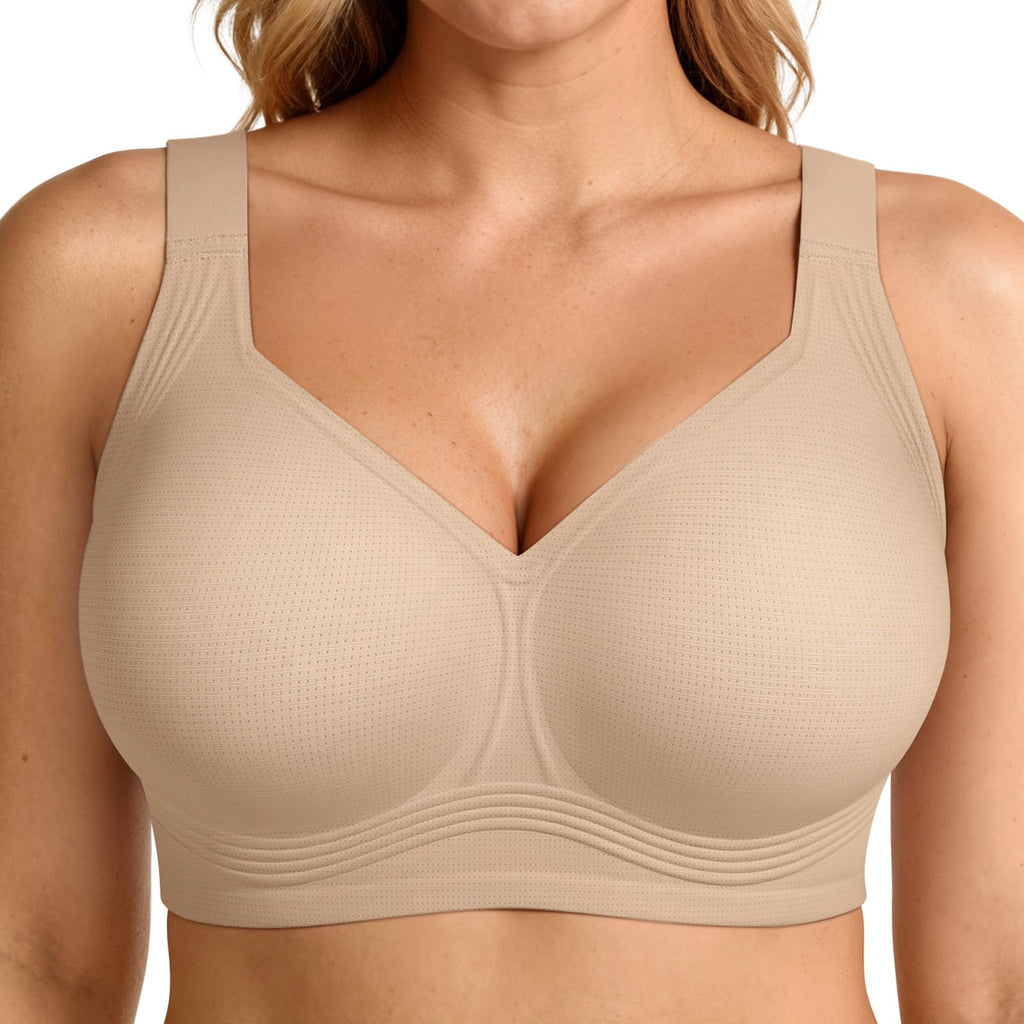 LetsJoli Jelly Bras for Women No Underwire Plus Size Push Up Supportive Jansha Store