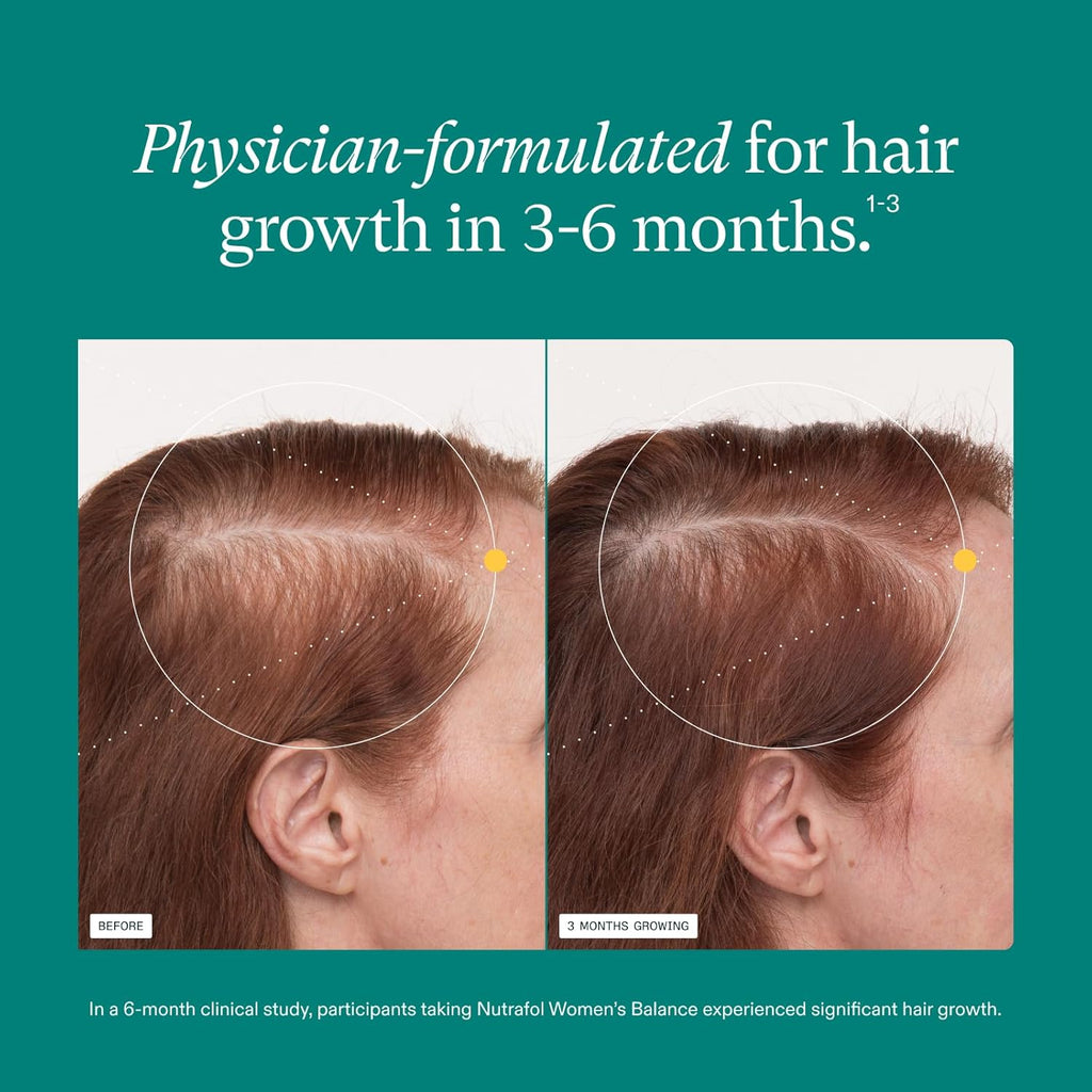 Nutrafol Women's Balance Hair Growth Supplements, Age 45+, 1-Month Bottle Jansha Store