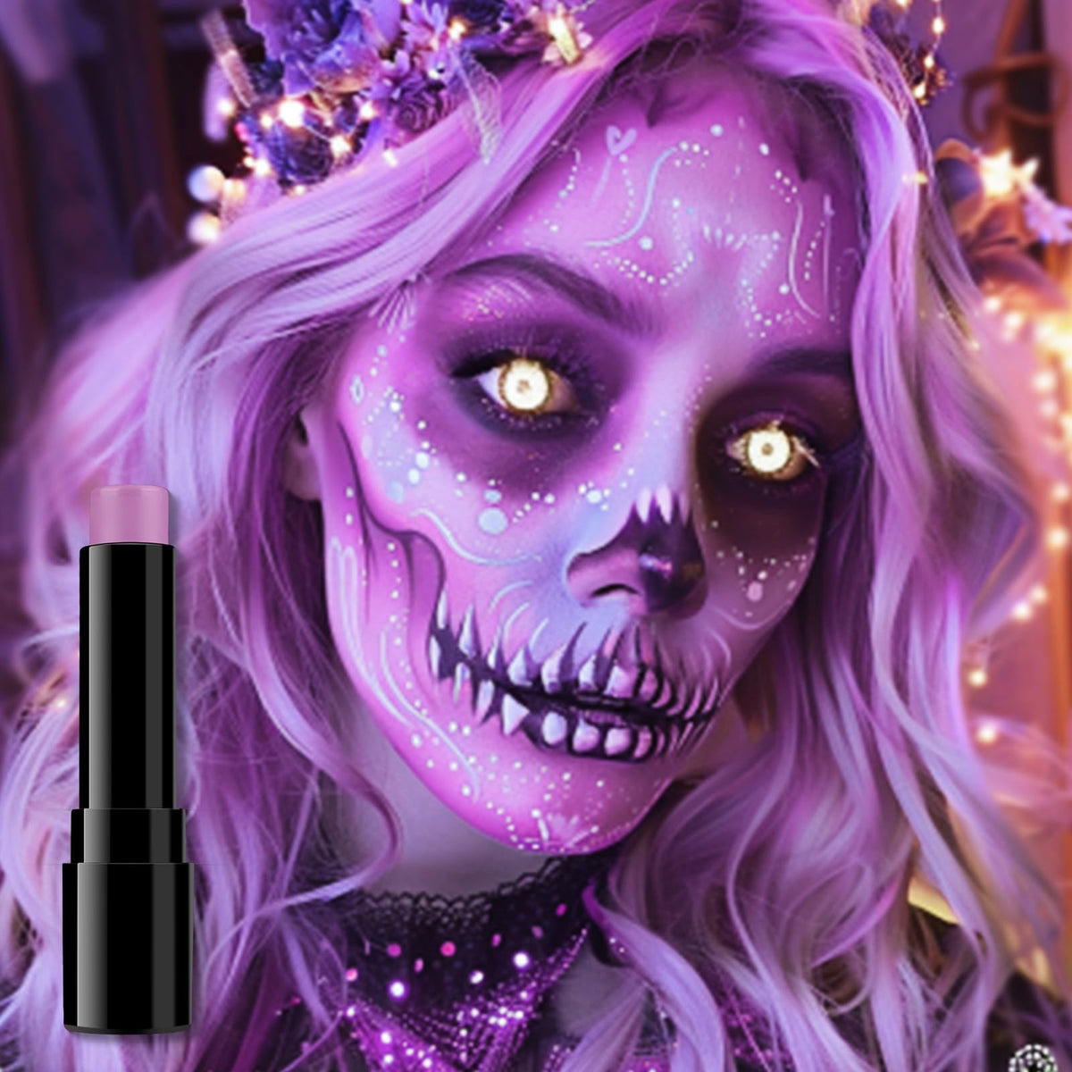BADCOLOR Black Cream-Blendable Face Body Paint Stick for Adults Children Eye Black Softball Football Baseball Sports , Non-Toxic Hypoallergenic for Halloween SFX Makeup Cosplay Joker Costume Parties Jansha Store