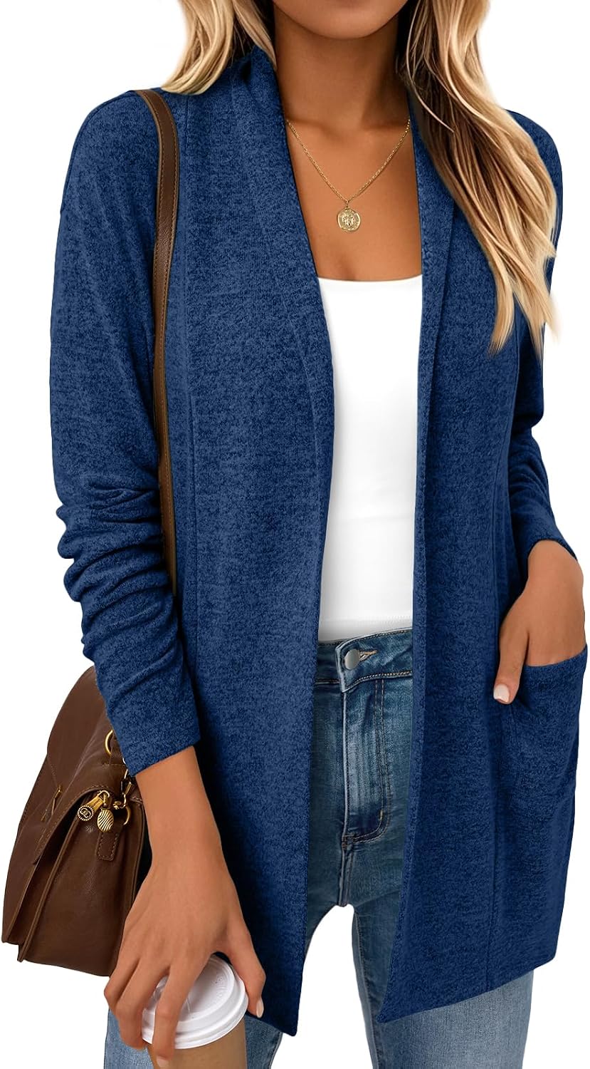 LILLUSORY Cardigan for Women Lightweight Cardigans Fall Fashion Outfits Jansha Store