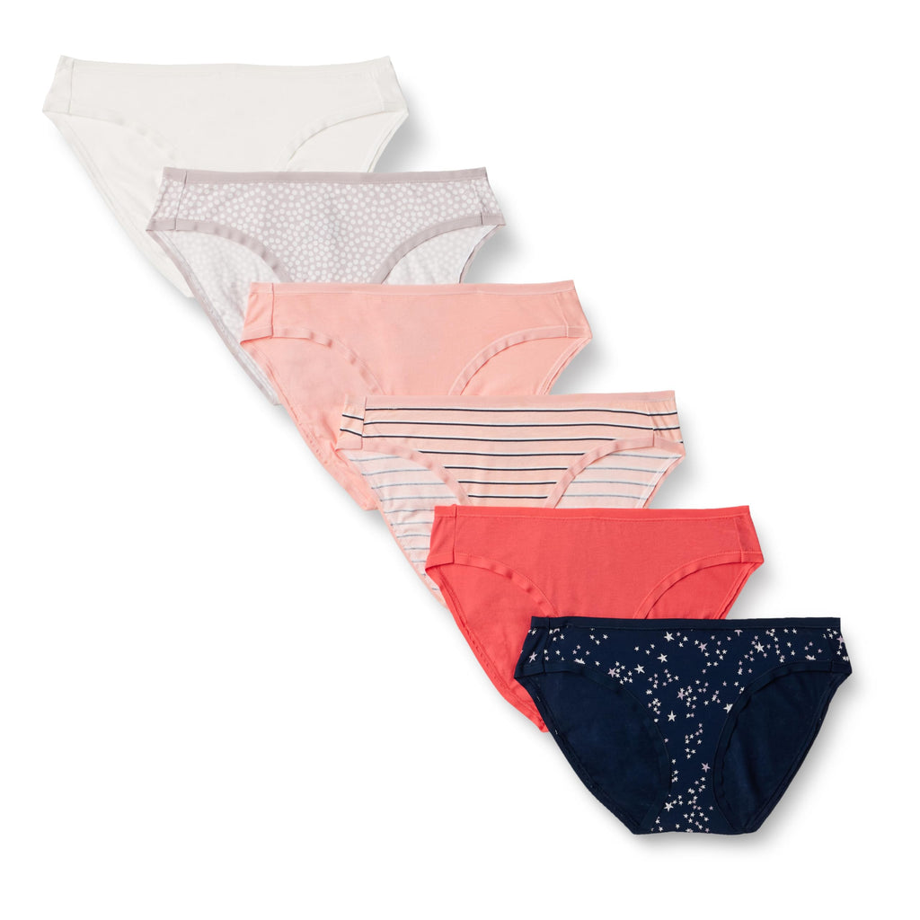 Amazon Essentials Women's Cotton Spandex Bikini Brief Underwear (Available in Plus Size) Jansha Store