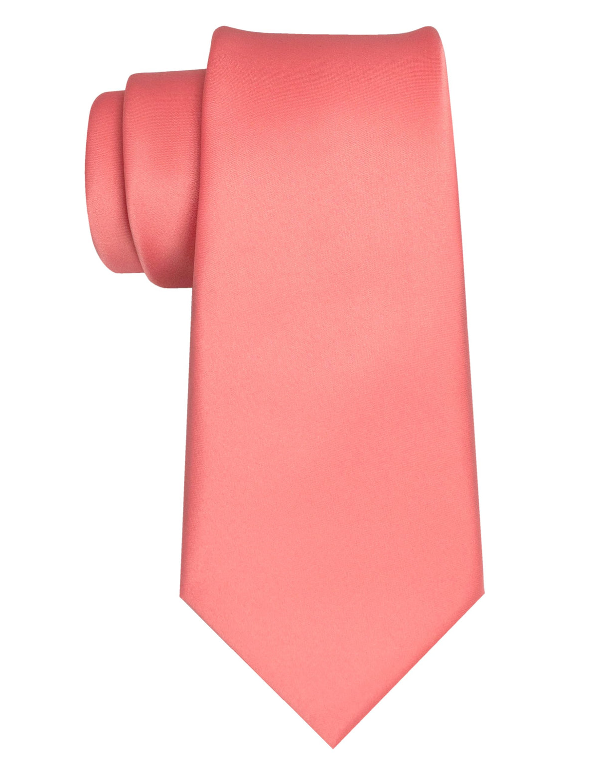 JEMYGINS Solid Color Tie Mens Necktie for Business and Wedding Jansha Store