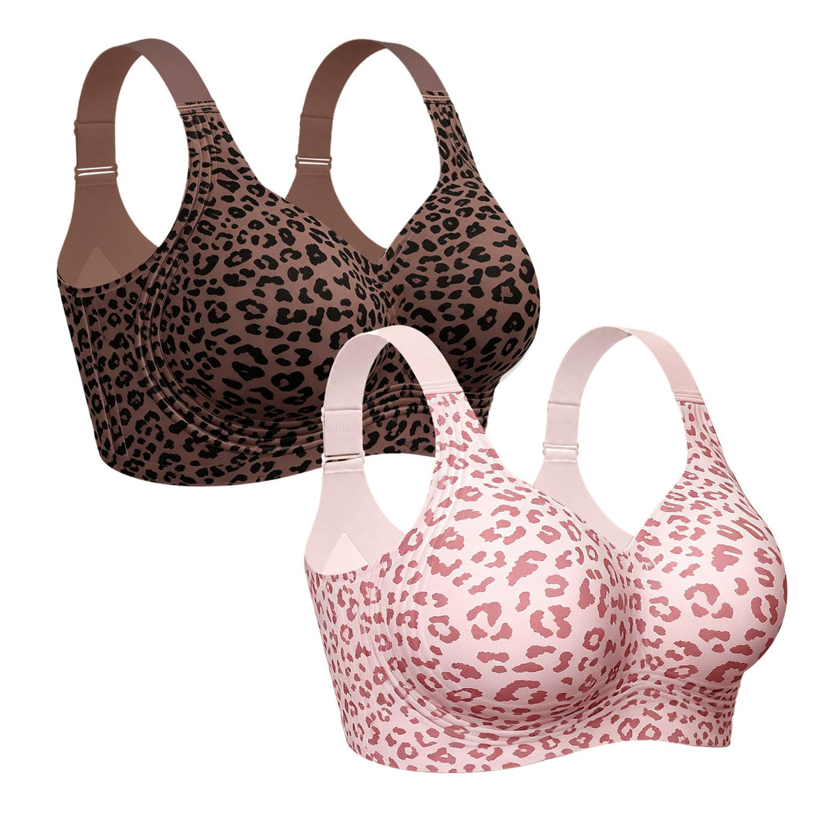 OEAK Womens Wireless Jelly Bras Plus Size Support Push Up Comfortable Bra Jansha Store