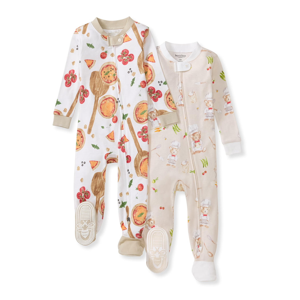 Burt's Bees Baby Baby Girl's Pajamas Sleep and Play Jansha Store
