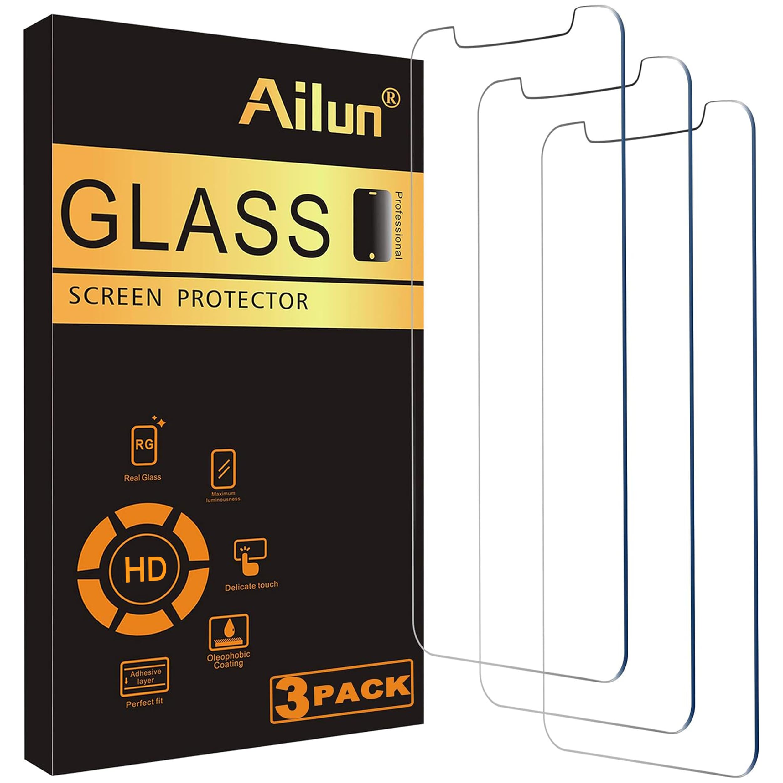 Ailun 3 Pack Screen Protector for iPhone 16 / iPhone 15 / iPhone 15 Pro Jansha Store