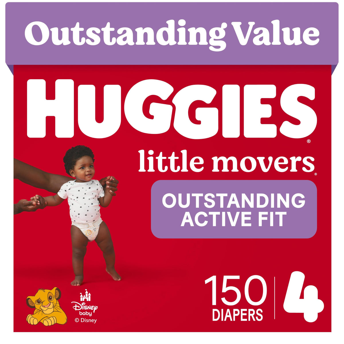 Huggies Little Movers Diapers Size 6, 108 Count (2 Packs of 54) Jansha Store