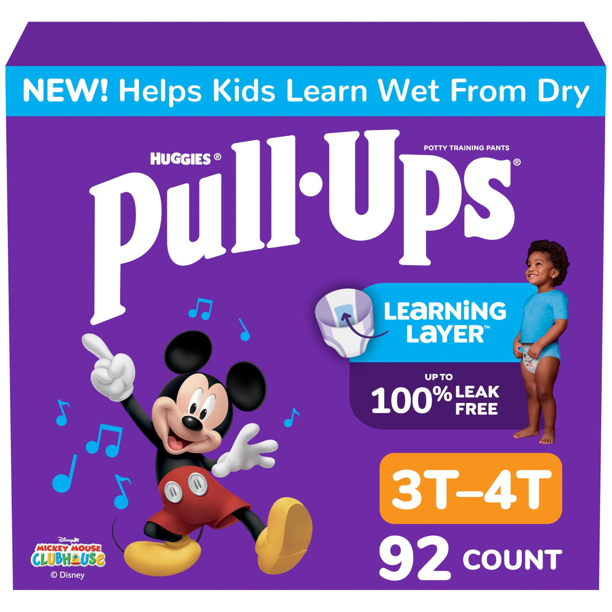 Pull-Ups Boys' Potty Training Pants, Size 3T-4T, 112 Count Jansha Store