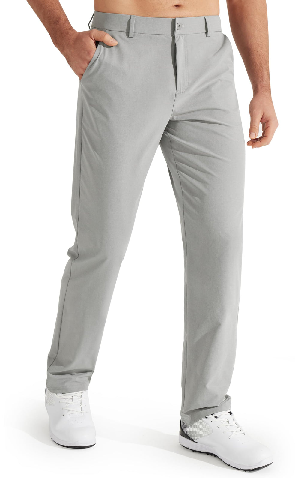 Libin Mens Golf Pants Stretch Work Dress Pants 30"/32"/34" Quick Dry Lightweight Casual Comfy Trousers with Pockets Jansha Store