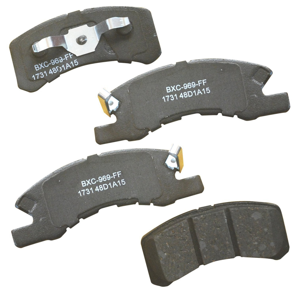 Bendix Premium SBC436A Ceramic Front Brake Pads for Toyota 4Runner 2002-2001, Hilux 2004, Tacoma 1998-1995 Jansha Store