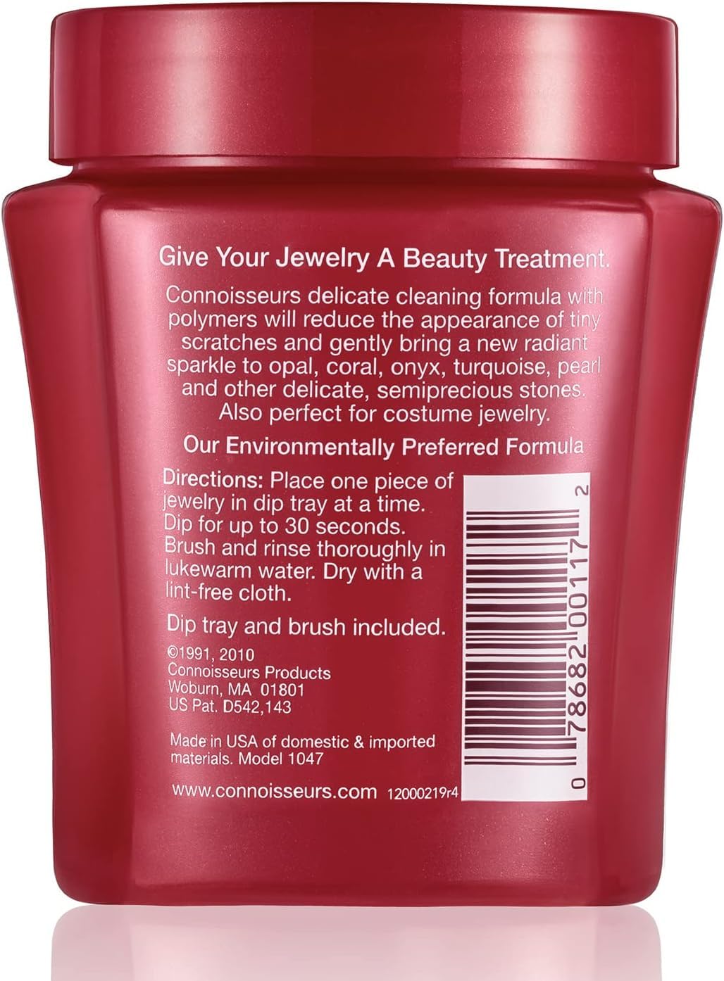CONNOISSEURS Premium Edition Jewelry Cleaner, Value Size 9.6oz - Pick from Fine, Silver or Delicate Jewelry Cleaner Jansha Store