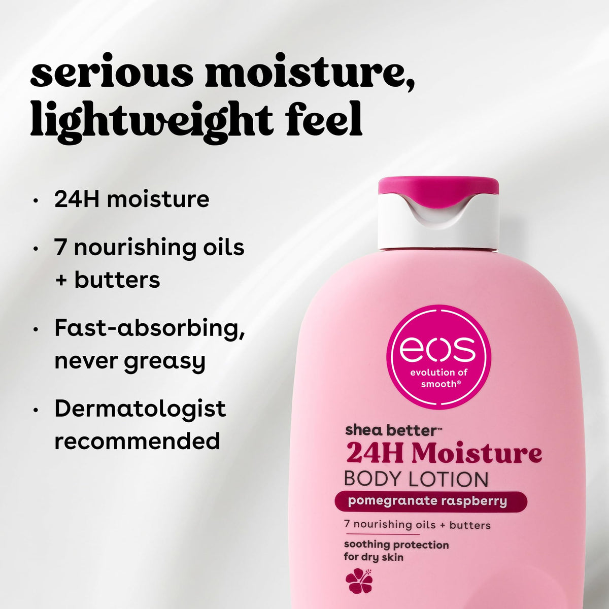 eos Shea Better Body Lotion- Vanilla Cashmere, 24-Hour Moisture, 16 fl oz Jansha Store