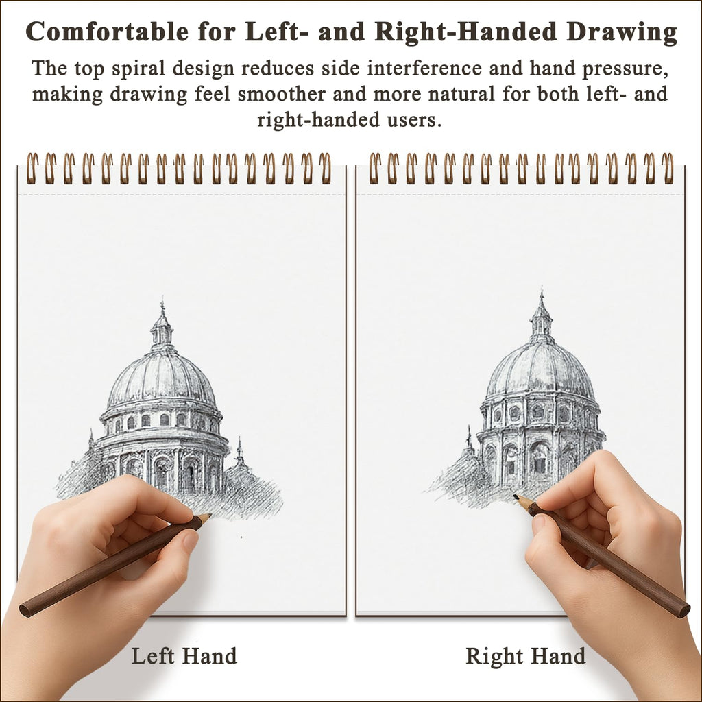 Fuxi Coloring Book & Sketchbook Set, 2-Pack, 9 x 12 in Jansha Store