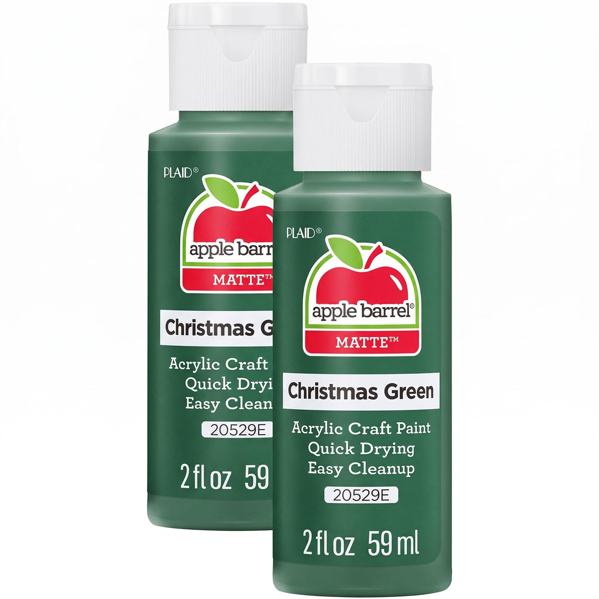 Apple Barrel Acrylic Paint in Assorted Colors (2 Ounce), 20503 White Jansha Store