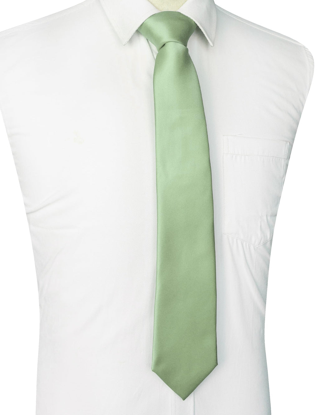 JEMYGINS Solid Color Tie Mens Necktie for Business and Wedding Jansha Store