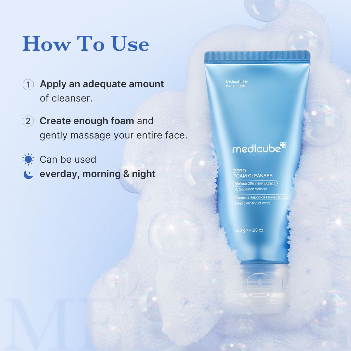 medicube Facial Cleanser Zero Pore Capsule Foam Cleanser Jansha Store