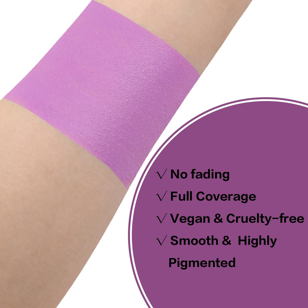BADCOLOR Black Cream-Blendable Face Body Paint Stick for Adults Children Eye Black Softball Football Baseball Sports , Non-Toxic Hypoallergenic for Halloween SFX Makeup Cosplay Joker Costume Parties Jansha Store
