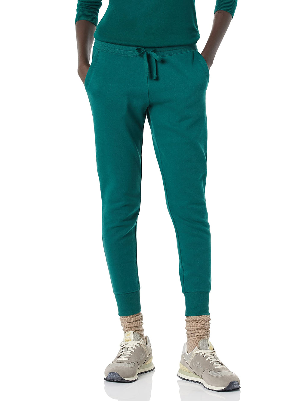 Amazon Essentials Women's Cotton Fleece Jogger Sweatpants with Drawstring (Available in Plus Size) Jansha Store