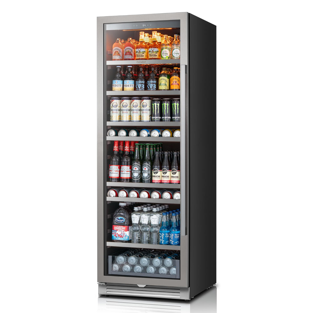 Ca'Lefort 24'' Beverage Refrigerator, 180 Can Beverage Fridge Under Counter Jansha Store
