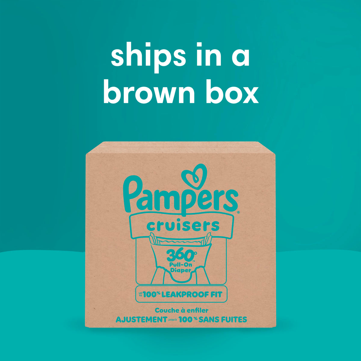 Pampers Diapers - Cruisers 360 - Size 5, 128 Count, up to 100% Leakproof Pull-On Diaper for Active Babies Jansha Store