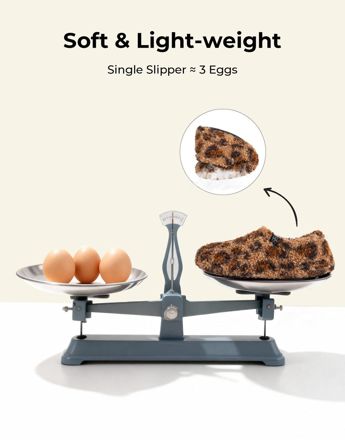 HomeTop Women's Fuzzy Curly Fur Fleece Lining Memory Foam Loafer Slippers Jansha Store