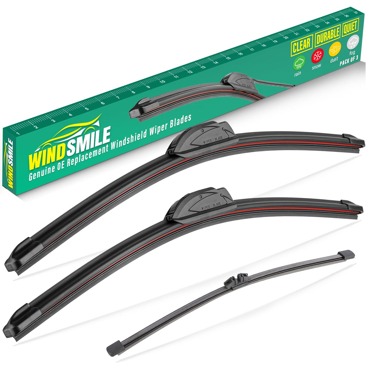WINDSMILE Windshield Wiper Blades Replacement for Chevrolet Trax 2024-2026 Jansha Store