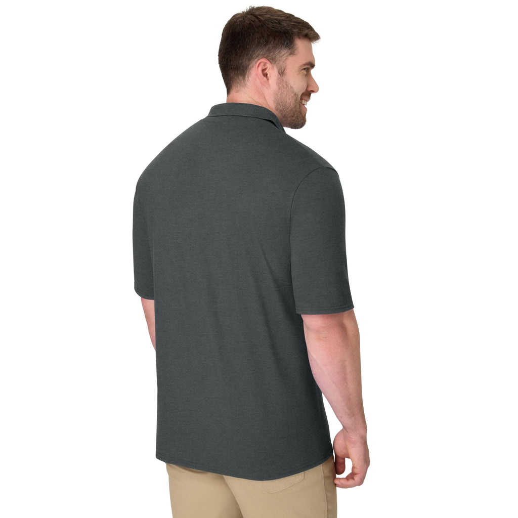 Hanes Men’s X-Temp Short Sleeve Polo Shirt, Midweight Men's Shirt Jansha Store