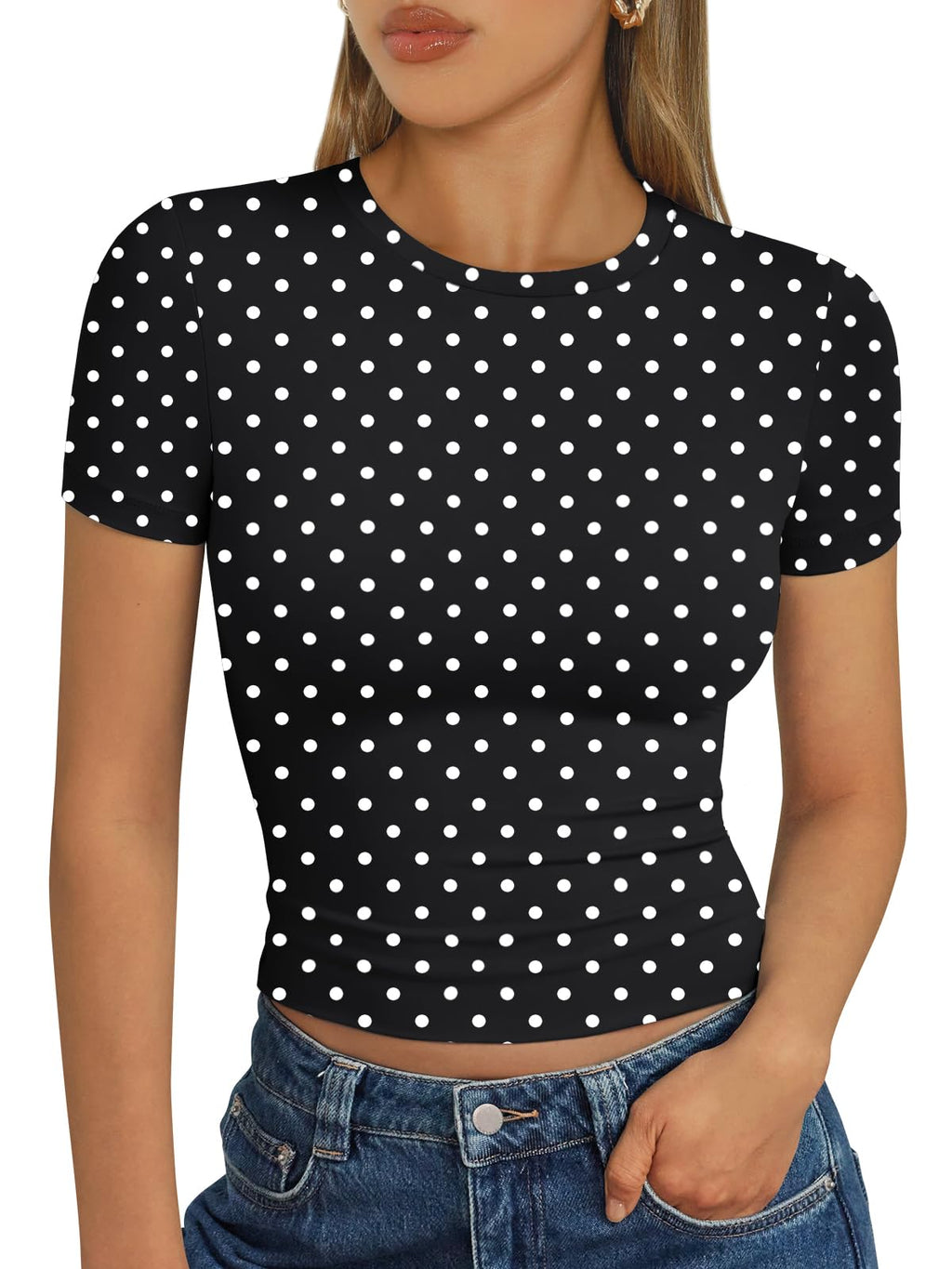 Trendy Queen Womens Short Sleeve T Shirt Basic Summer Top Jansha Store