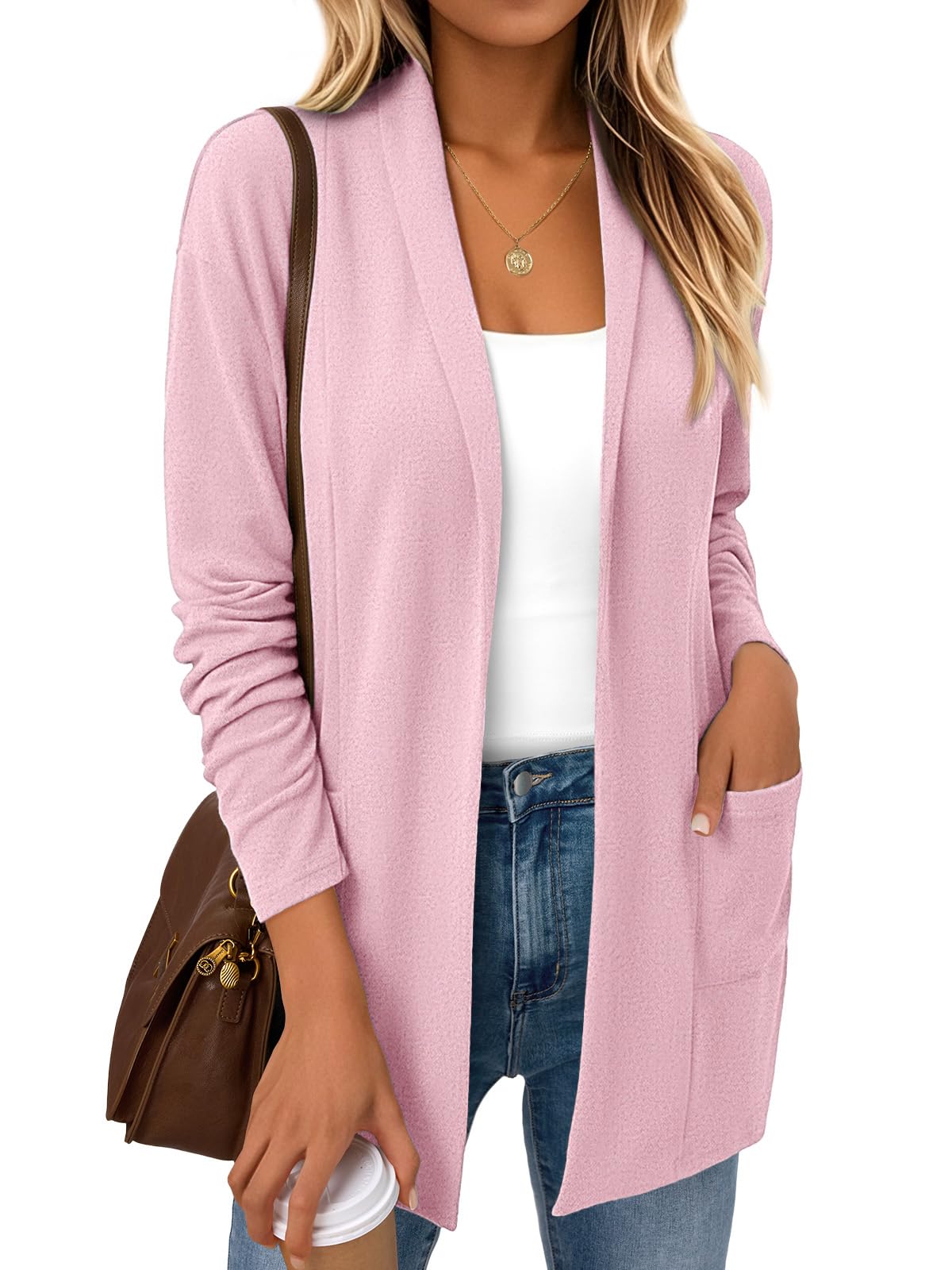 LILLUSORY Cardigan for Women Lightweight Cardigans Fall Fashion Outfits Jansha Store