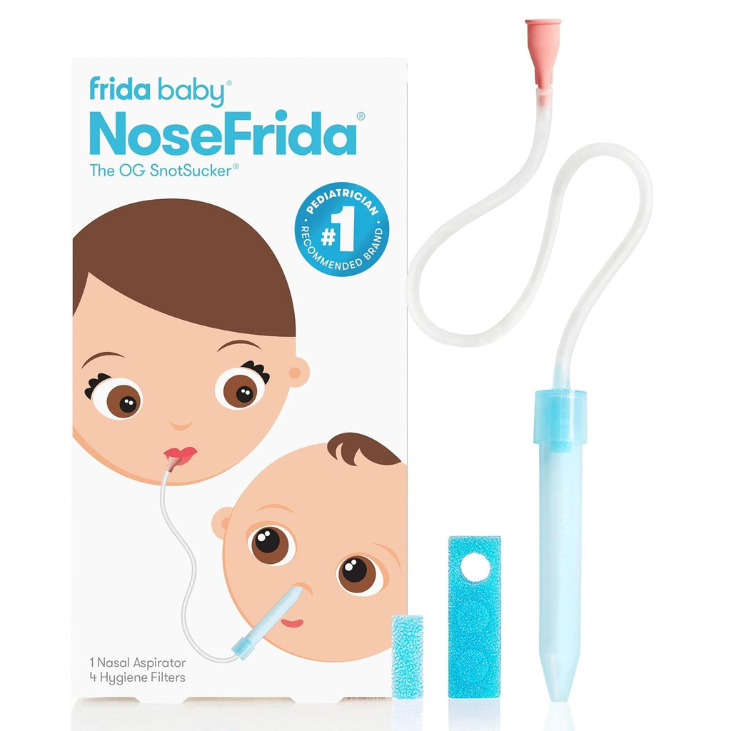 Frida NoseFrida SnotSucker Nasal Aspirator for Baby, 4 Hygiene Filters Jansha Store