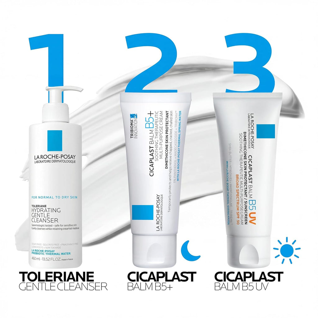 La Roche-Posay Cicaplast Balm B5, Barrier Repair Cream for Dry Skin Jansha Store