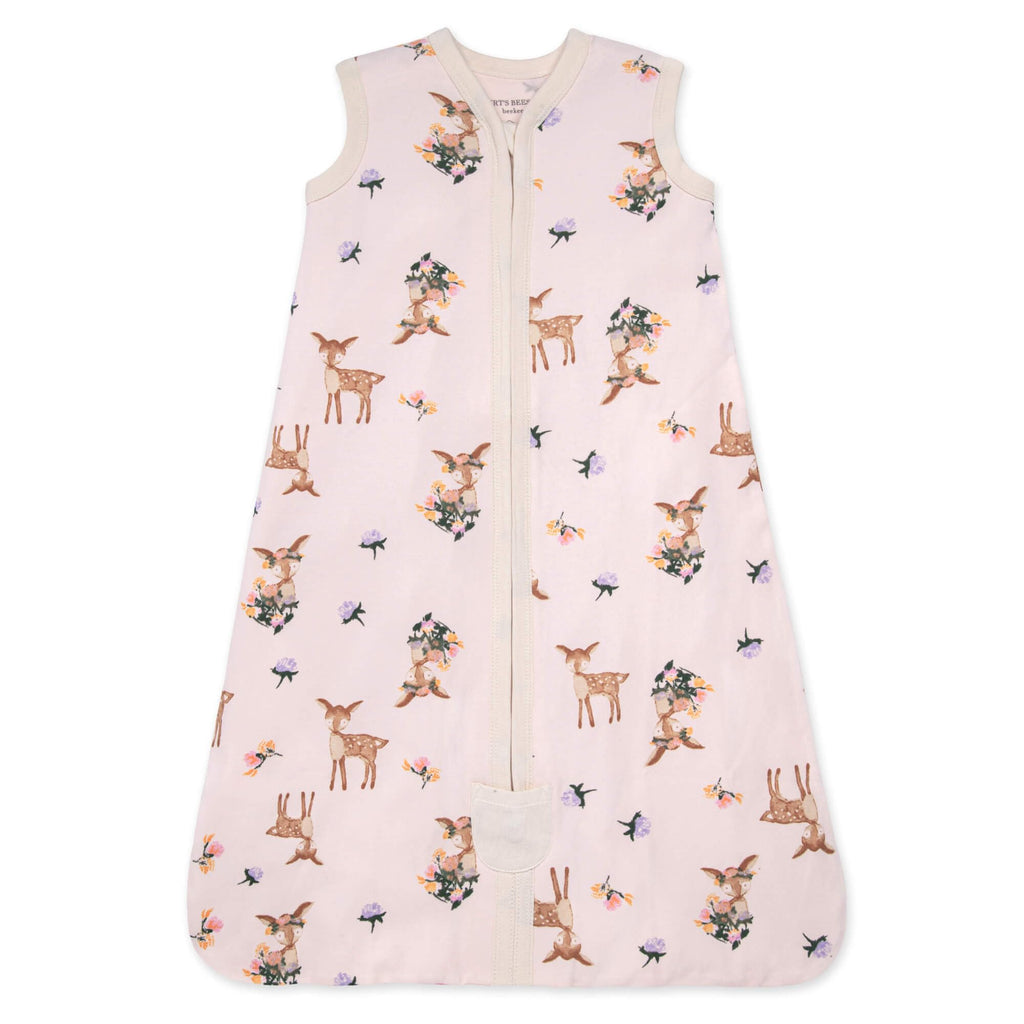 Burt's Bees Baby Infant Wearable Blanket, Organic Cotton Unisex Beekeeper - Light Weight 0.5 TOG or Medium Weight 1.5 TOG Jansha Store