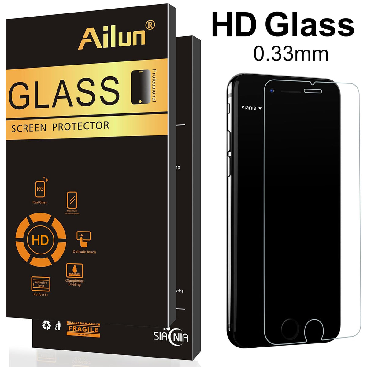 Ailun 3 Pack Screen Protector for iPhone 16 / iPhone 15 / iPhone 15 Pro Jansha Store