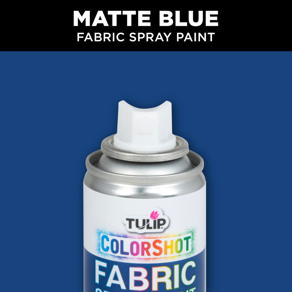 TULIP ColorShot Fabric Spray Paint, Black, 3 oz Jansha Store
