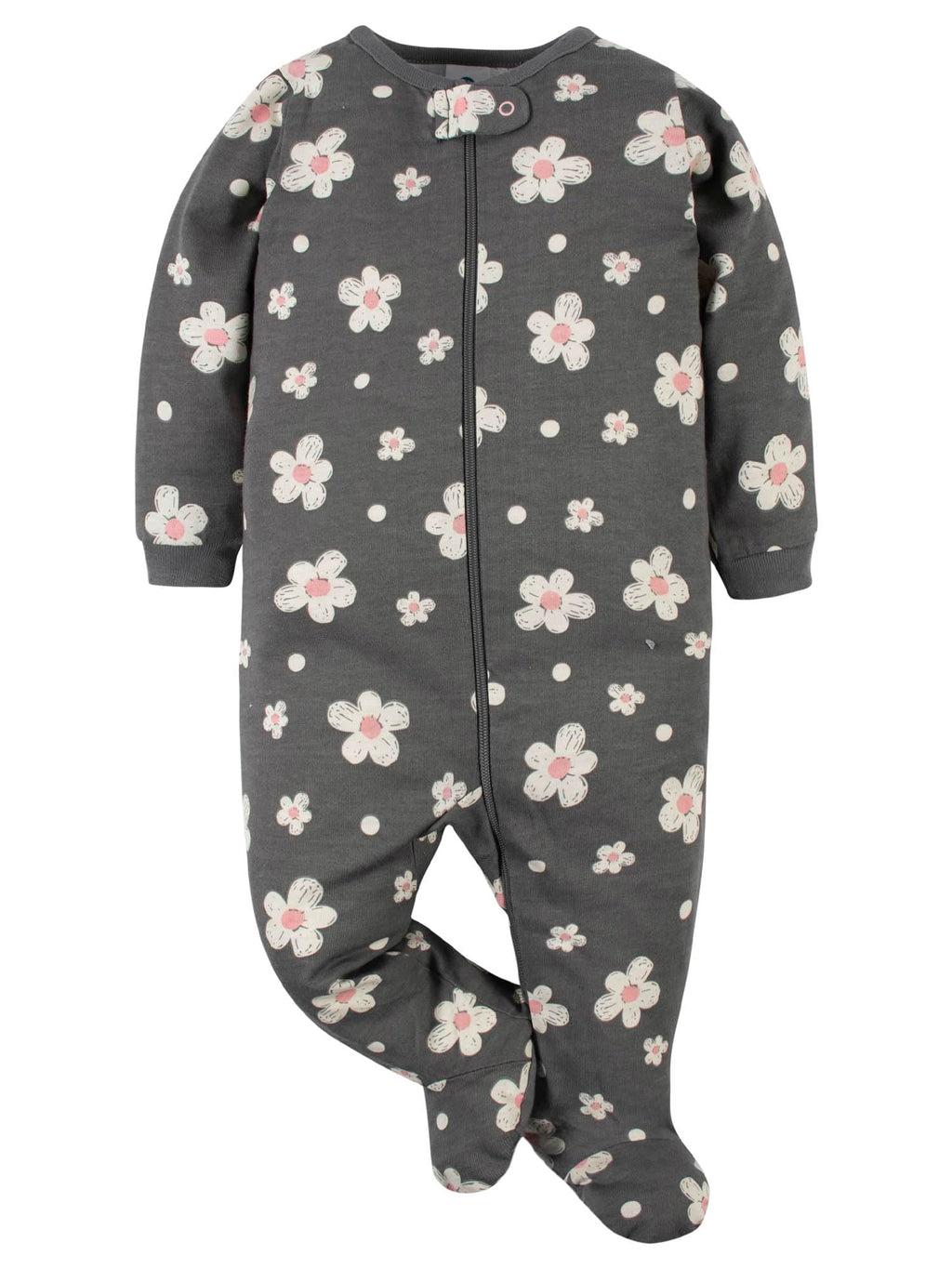 Gerber Baby Girls 4-Pack Sleep 'N Play Footie Jansha Store