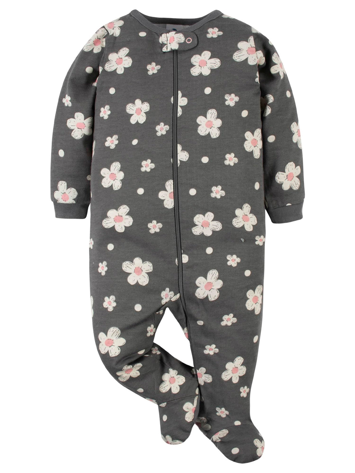 Gerber Baby Girls 4-Pack Sleep 'N Play Footie Jansha Store