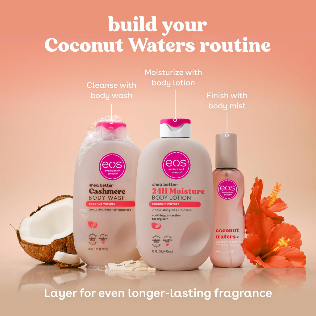 eos Shea Better Body Lotion- Vanilla Cashmere, 24-Hour Moisture, 16 fl oz Jansha Store