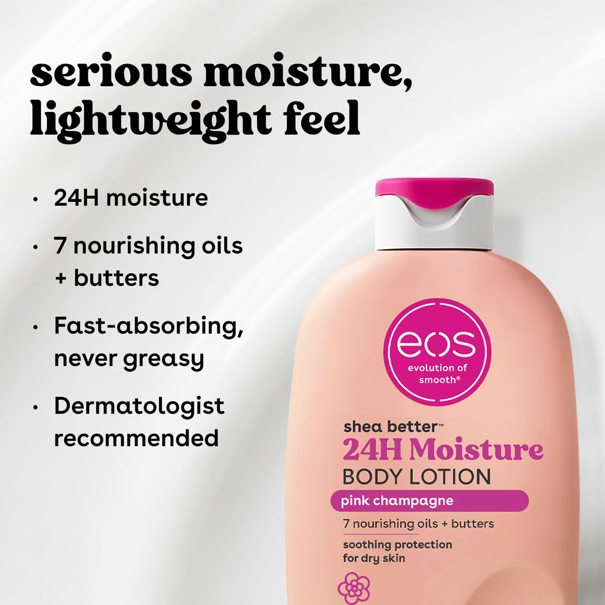 eos Shea Better Body Lotion- Vanilla Cashmere, 24-Hour Moisture, 16 fl oz Jansha Store