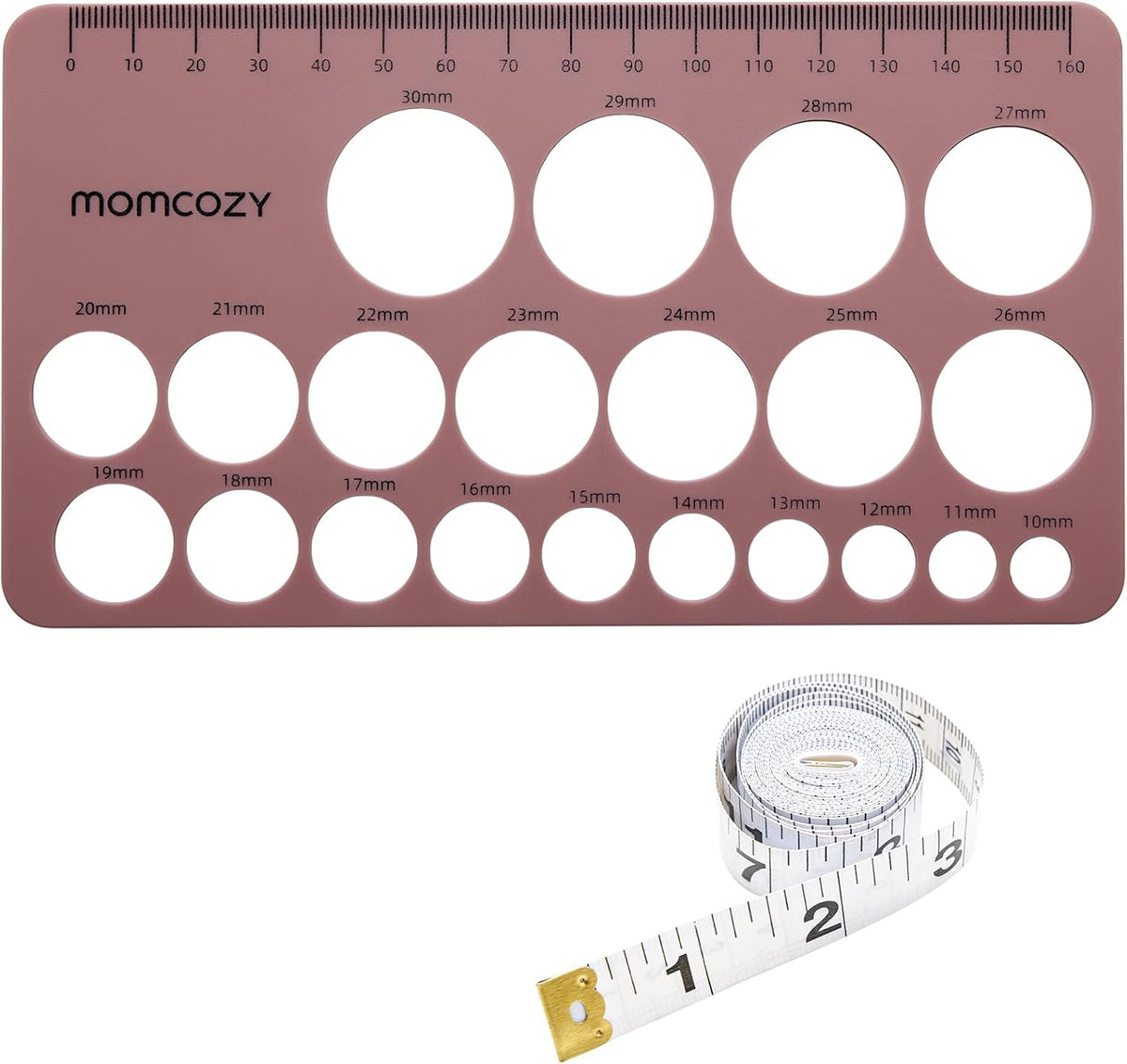 Momcozy Nipple Ruler, Silicone Flange Sizing Tool for Breast Pump Fitting Jansha Store