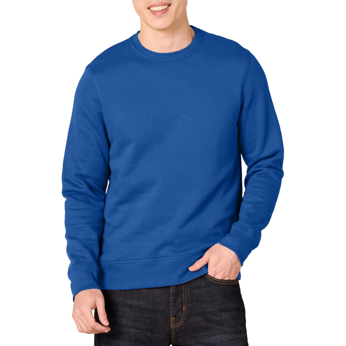 Amazon Essentials Men's Crewneck Fleece Sweatshirt Jansha Store