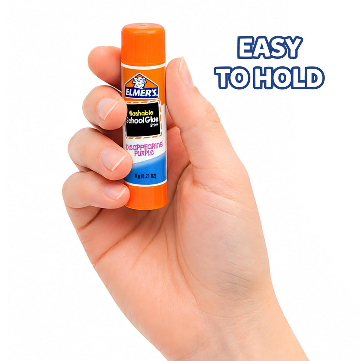 Elmer's Disappearing Purple School Glue Sticks, Washable, 6 Grams, 12 Count - Arts & Crafts, Poster, Projects, Back to School, #1 Teacher Brand Jansha Store