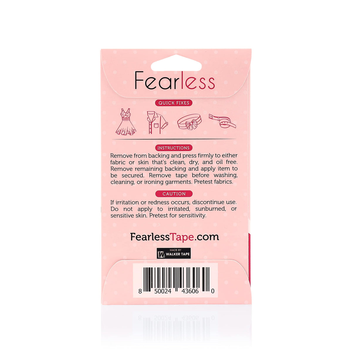 Fearless Tape Extra Wide Double Sided Fashion Tape, 36 Strips Jansha Store