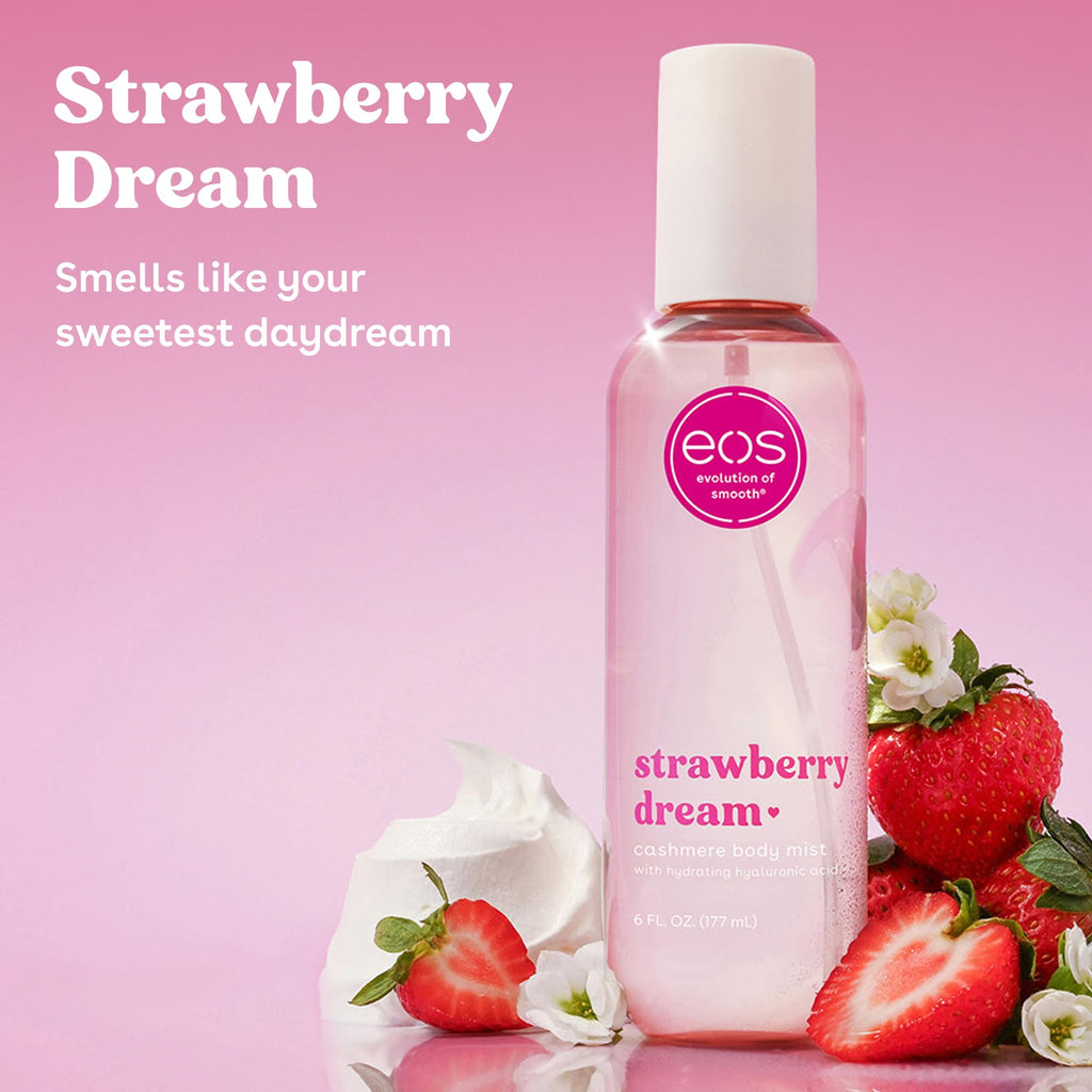 eos Cashmere Body Mist, Toasted Marshmallow, Toasted Vanilla, Sweet Marshmallow, Hair Mist, Body Spray for Women Moisturizing, Hyaluronic Acid, Vanilla Body Spray, Vegan, Cruelty-free, 6 fl oz Jansha Store