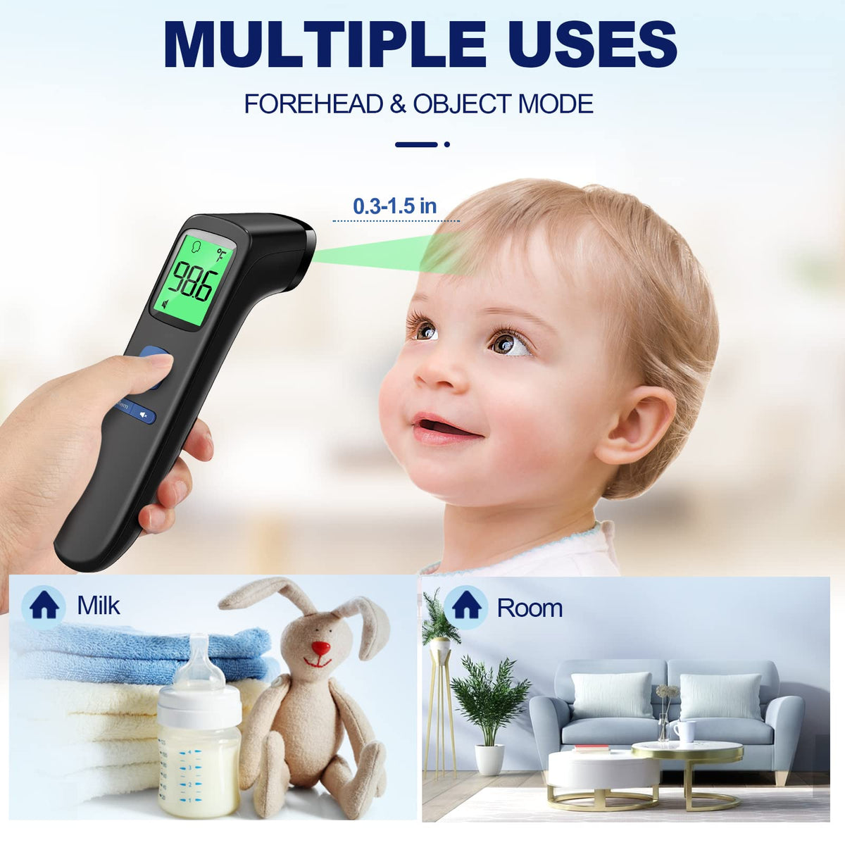 Goodbaby No-Touch Thermometer for Adults and Kid, Accurate Baby Thermometer Jansha Store