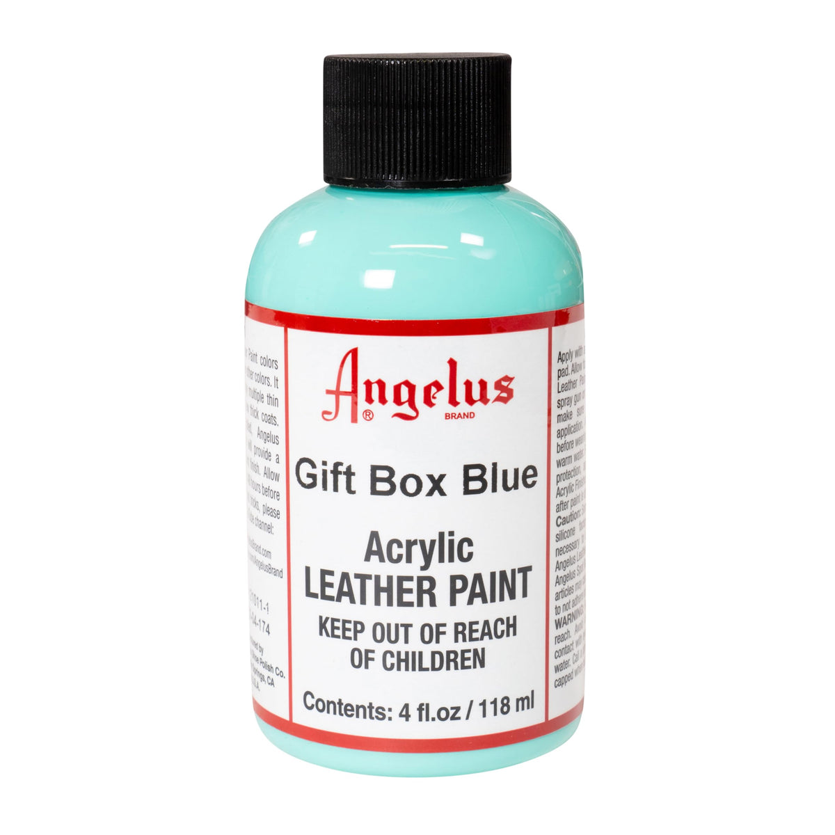 Angelus Acrylic Leather Paint Mint 4oz Jansha Store
