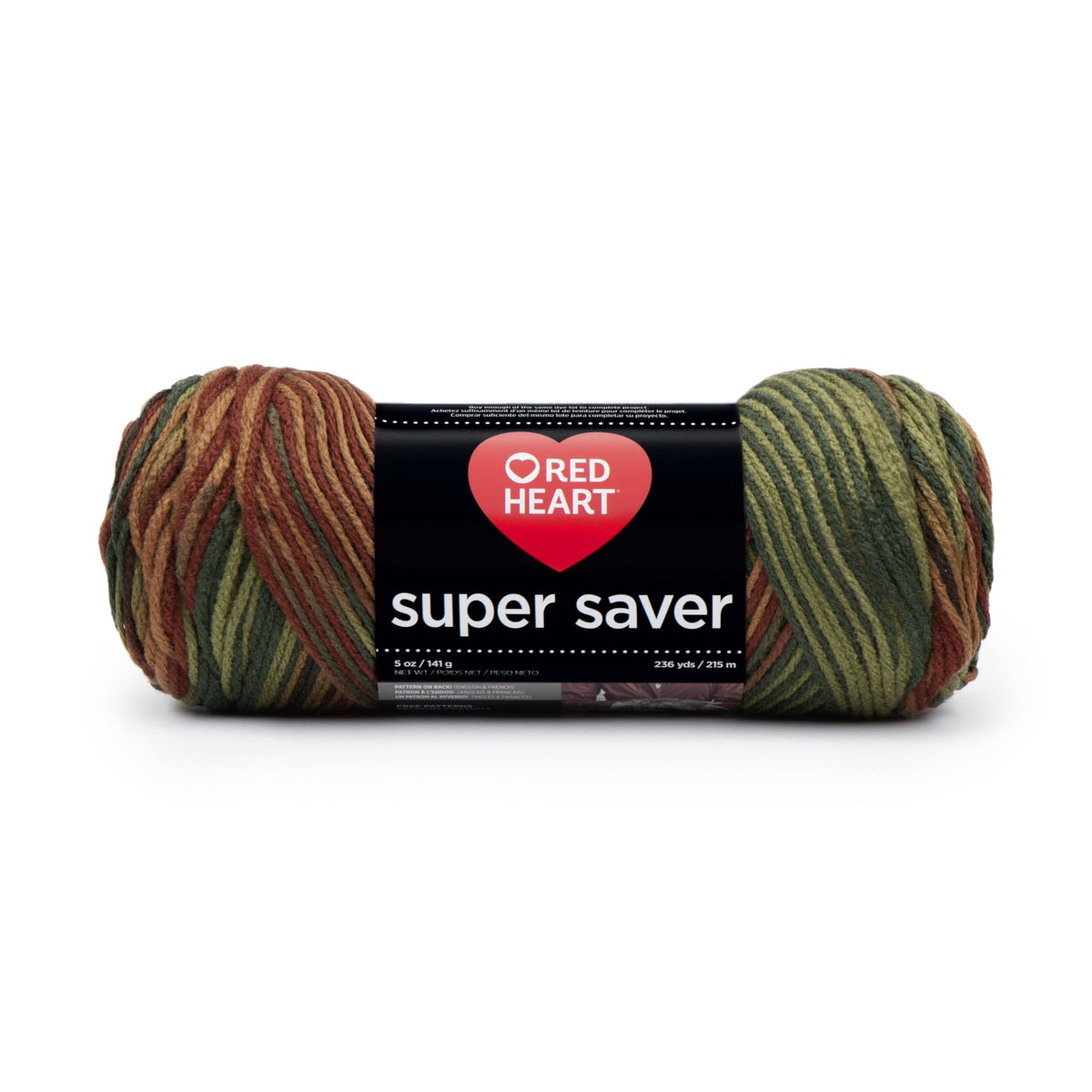 Red Heart E300 Super Saver Economy Yarn, Paddy Green Jansha Store
