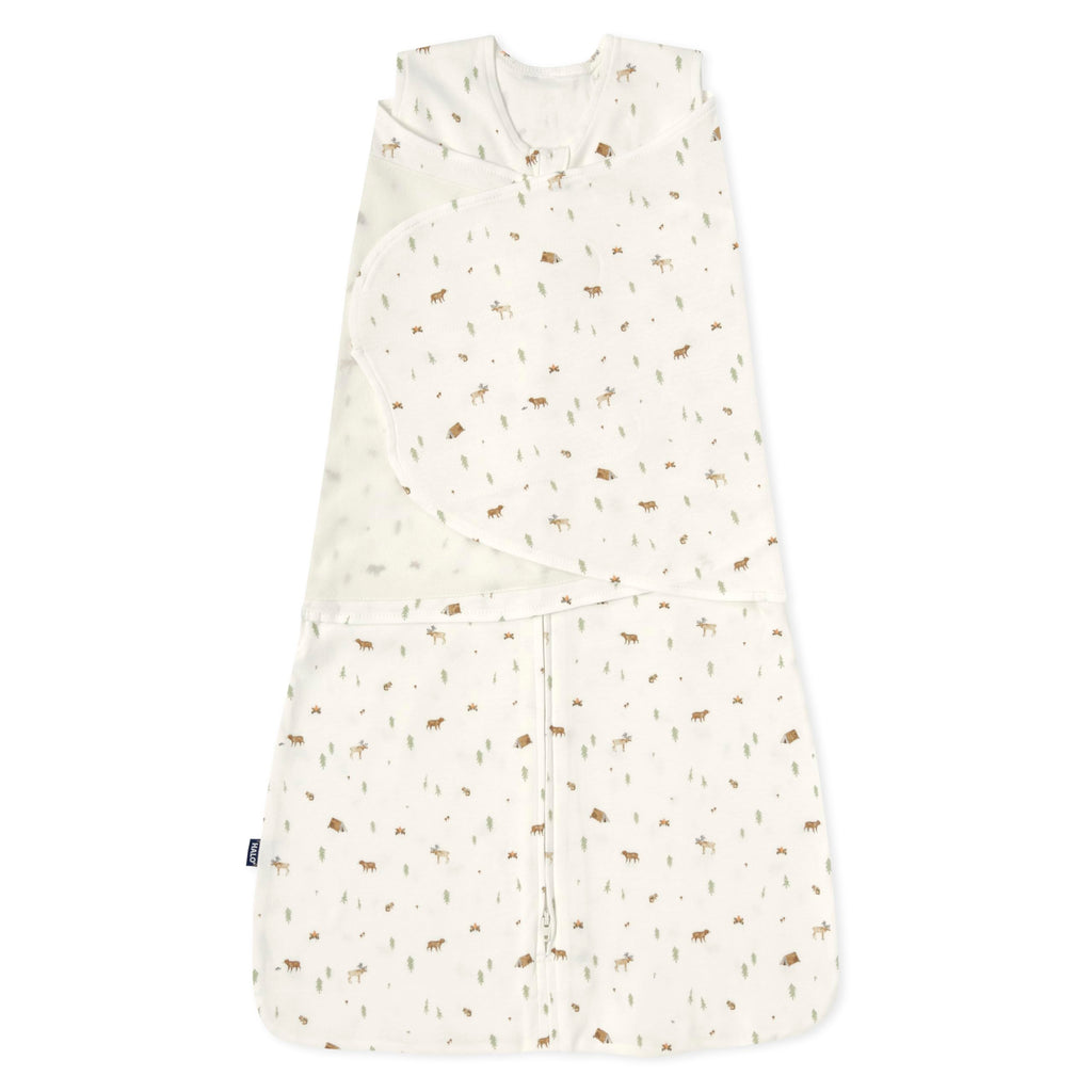 HALO SleepSack Swaddle | Cotton | 1.5 TOG | 6-12 lbs |Floral Stripe Jansha Store