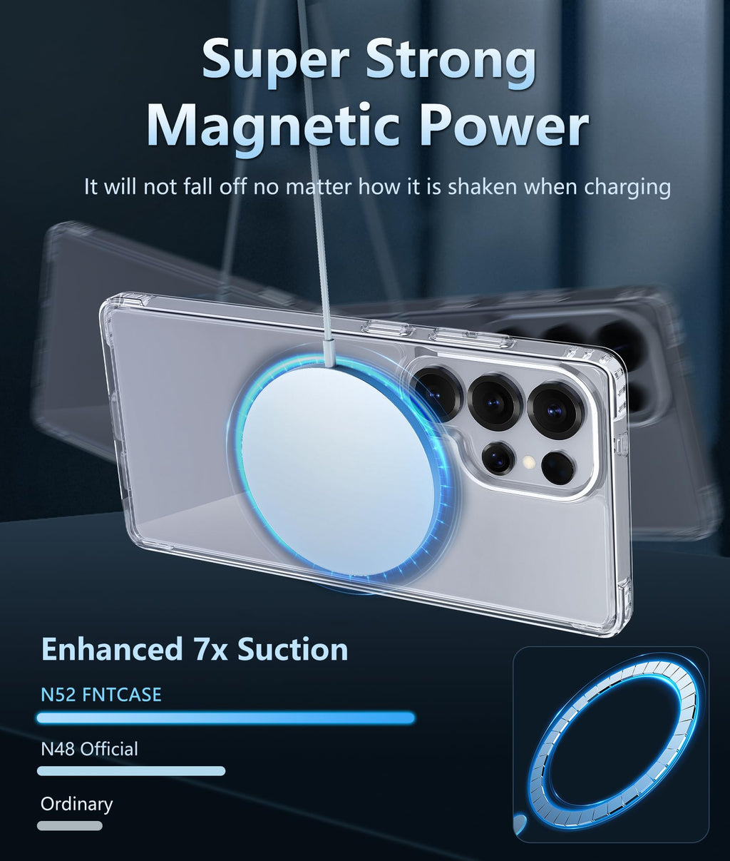 FNTCASE for iPhone 11 Case Clear Compatible with Magsafe Anti Yellowing Jansha Store