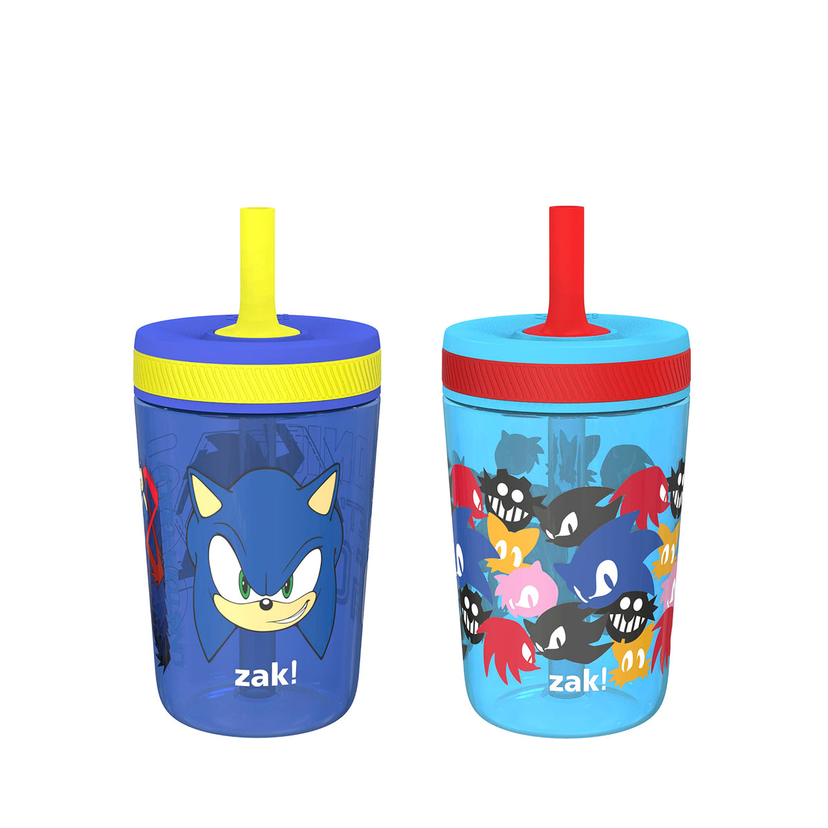 Zak Designs Blippi Kelso Toddler Cups For Travel or At Home, 2-Count Durable Plastic Sippy Cups With Leak-Proof Design is Perfect For Kids (Blippi), 15 Ounces (Pack of 12) Jansha Store