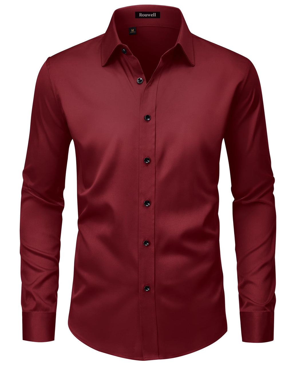 Men’s Wrinkle Free Dress Shirts Regular Fit Long Sleeve Non Iron Business Casual Wedding Stretch Button Down Shirt Jansha Store