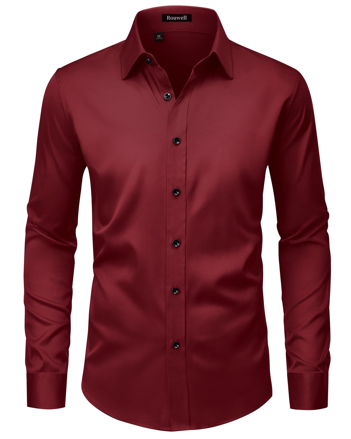 Men’s Wrinkle Free Dress Shirts Regular Fit Long Sleeve Non Iron Business Casual Wedding Stretch Button Down Shirt Jansha Store